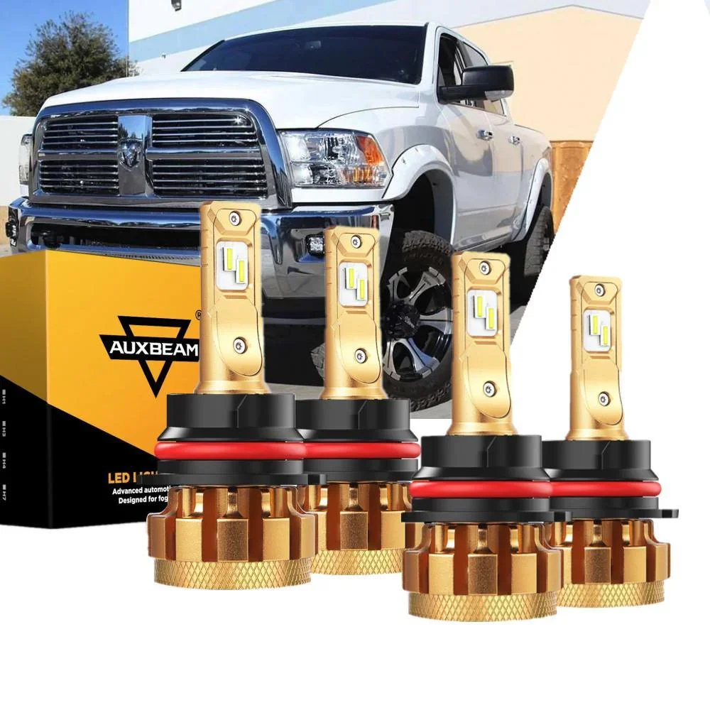 For 2000-2001 Dodge Ram 1500(with 4 headlamps) F-16 Plus Series Built-in Canbus Automotive Grade 14000LM LED Light Bulbs High Low Beam Bundle - Image 8