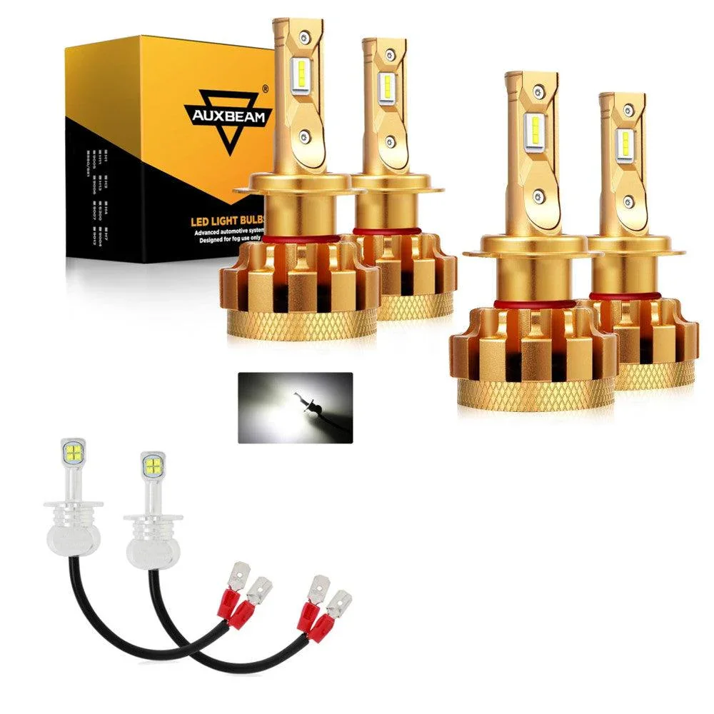For 2000-2001 Hyundai Sonata F-16 Plus Series Built-in Canbus Automotive Grade 14000LM LED Light Bulbs High Low Beam Bundle - Image 10