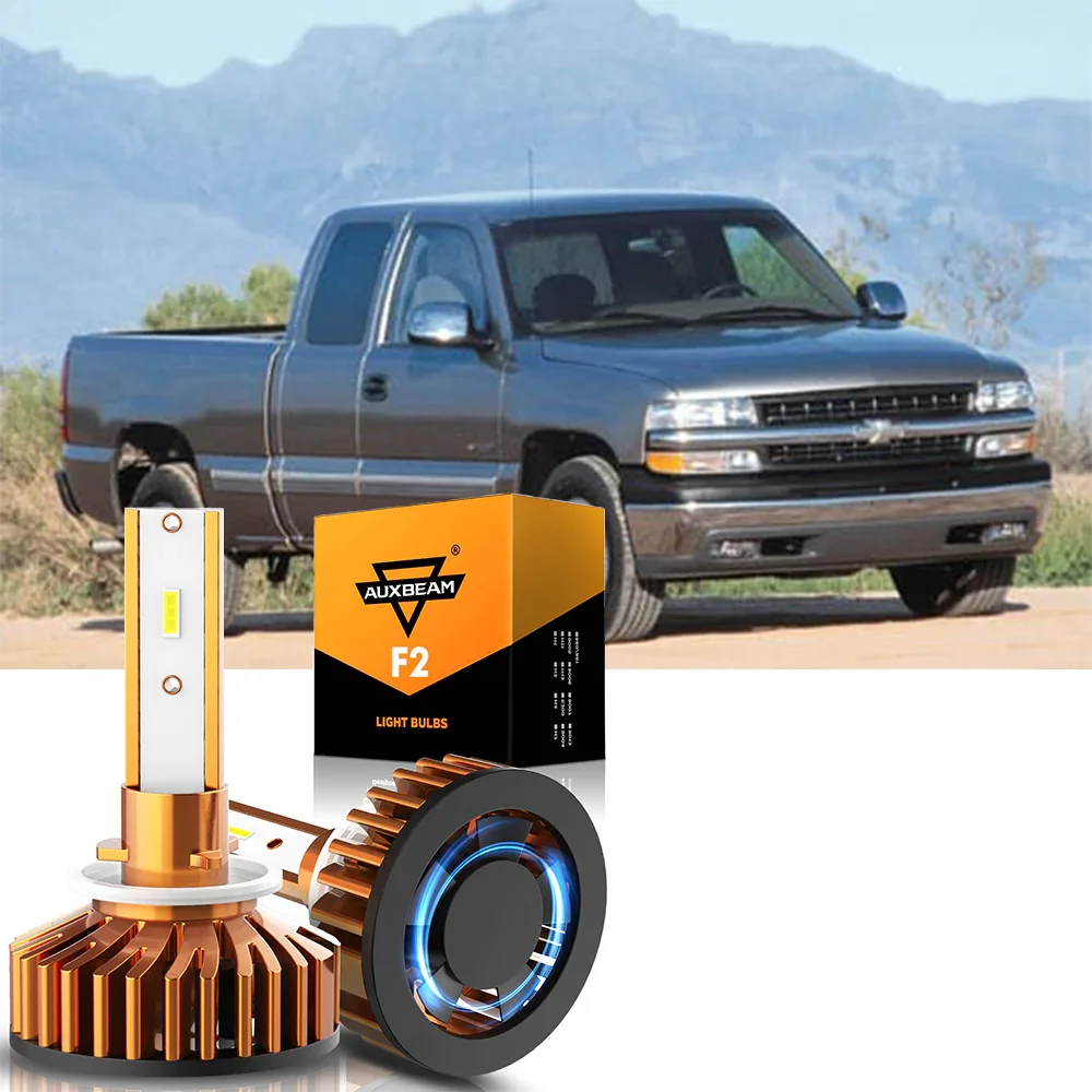 For 2000-2002 Chevrolet Silverado 1500 9005 9006 LED Headlight Bulbs Bundle - Image 14