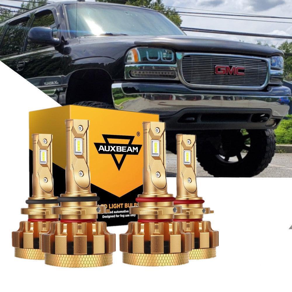 For 2000-2006 GMC Yukon XL 2500 F-16 Plus Series Built-in Canbus Automotive Grade 14000LM LED Light Bulbs High Low Beam Bundle - Image 9