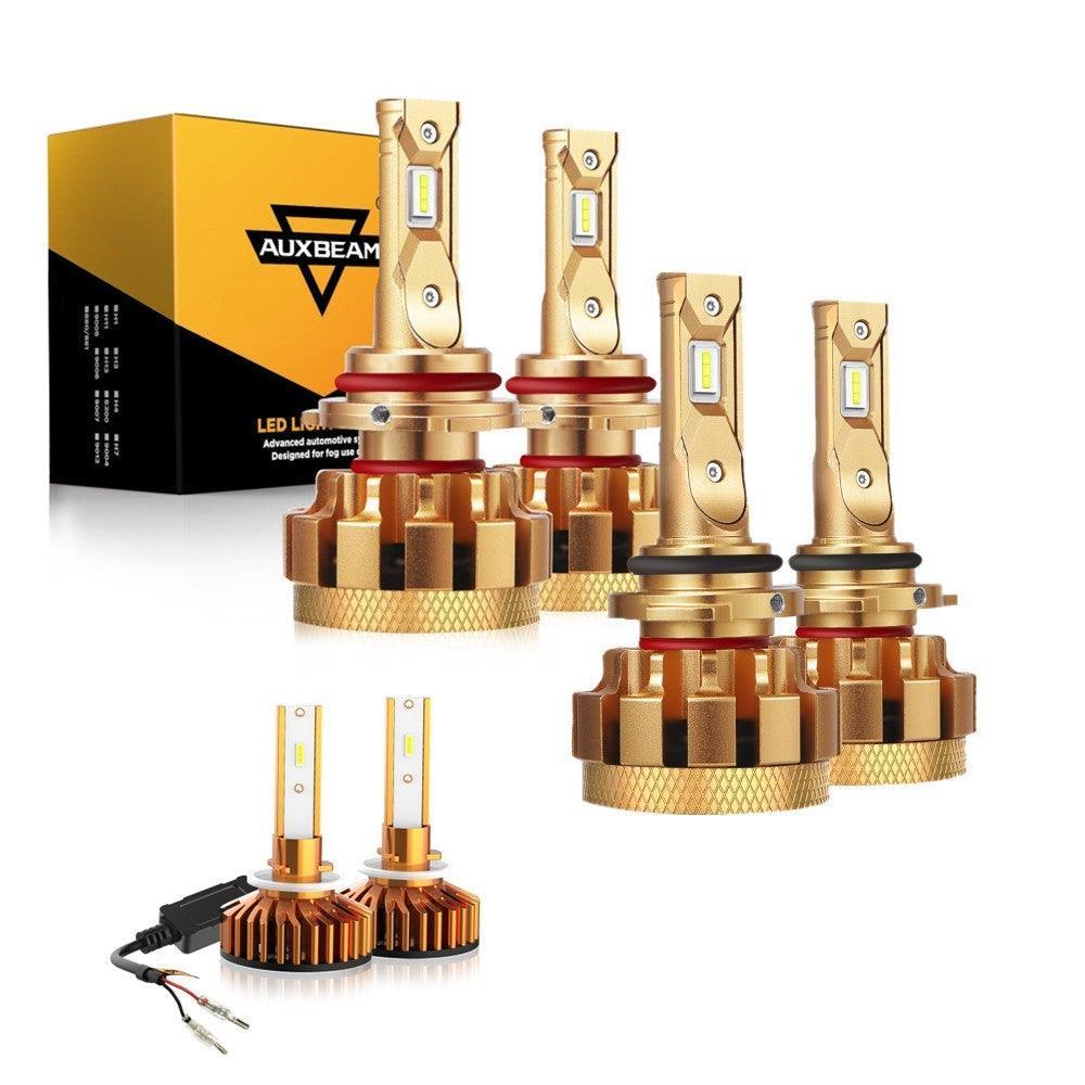 For 2001-2002 GMC Sierra 2500 HD F-16 Plus Series Built-in Canbus Automotive Grade 14000LM LED Light Bulbs High Low Beam Bundle - Image 9
