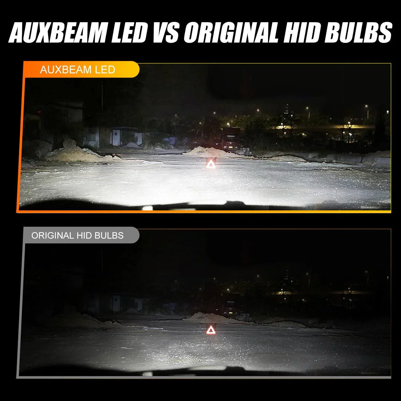 For 2001-2006 Mercedes-Benz CL55 AMG with HID headlamps LED Light Bulbs High Low Beam Bundle - Image 12