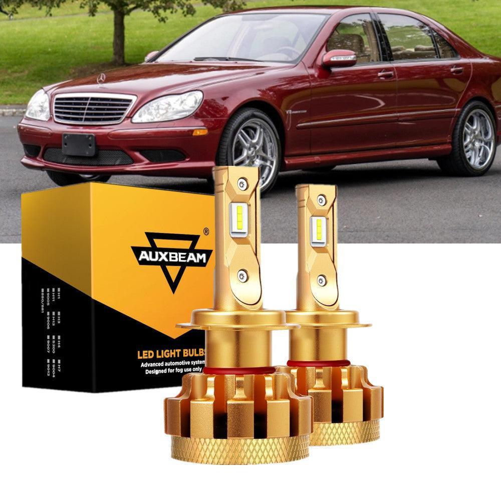 For 2001-2006 Mercedes-Benz S55 AMG with HID headlamps LED Light Bulbs High Low Beam Bundle - Image 17