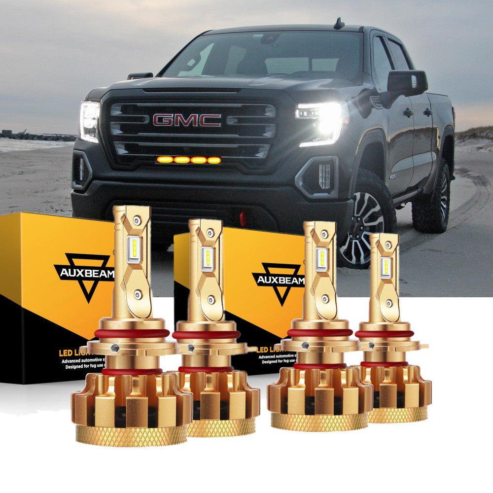 For 2002 GMC Sierra 1500 (Denali) F-16 Plus Series Built-in Canbus Automotive Grade 14000LM LED Light Bulbs High Low Beam Bundle - Image 9
