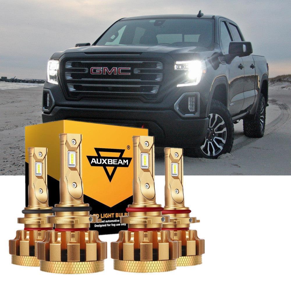 For 2003-2006 GMC Sierra 1500 (Base HT SL SLE SLT WT HYBRID) F-16 Plus Series Built-in Canbus Automotive Grade 14000LM LED Light Bulbs High Low Beam Bundle - Image 10