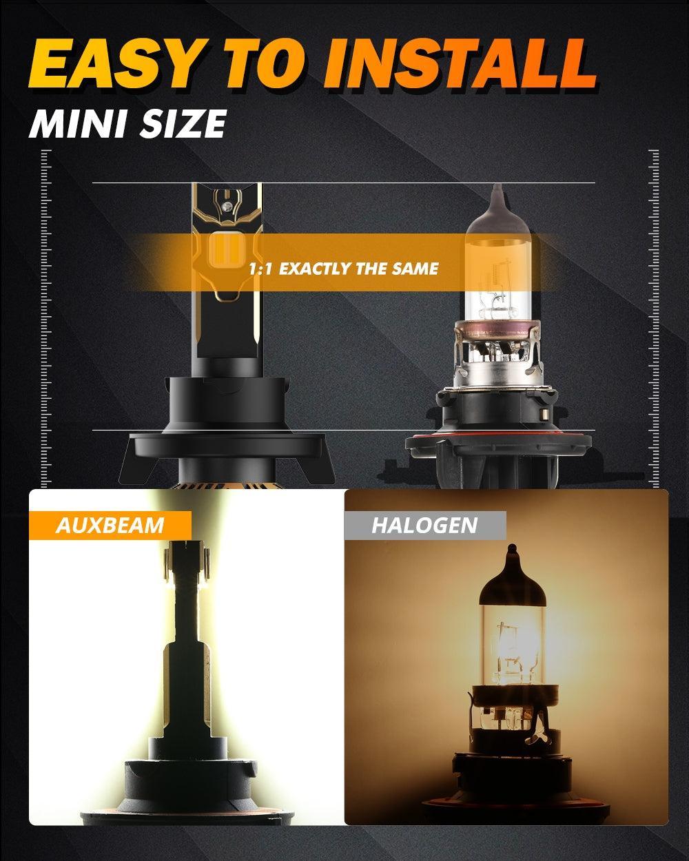 For 2005-2007 Ford Mustang GT H13 LED Headlight Bulbs - Image 7