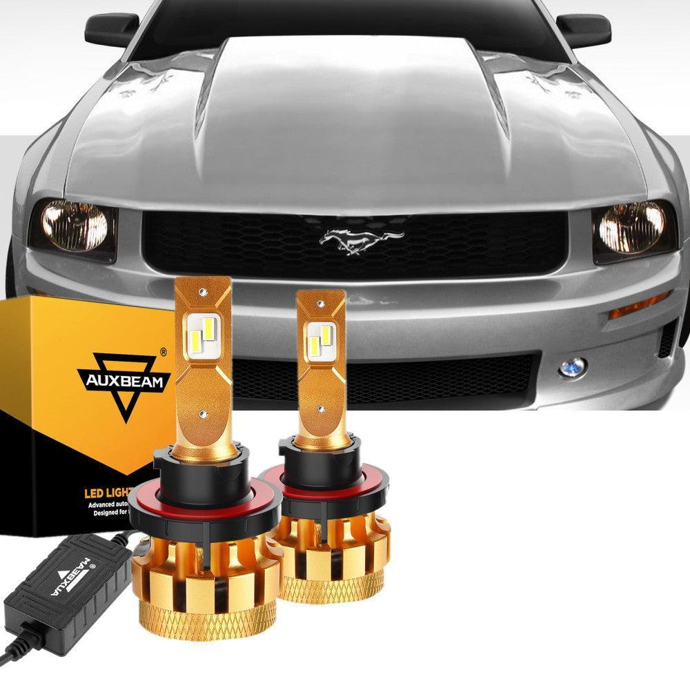 For 2005-2006 Ford Mustang(GT) F-16 Plus Series Built-in Canbus Automotive Grade 14000LM LED Light Bulbs High Low Beam Bundle - Image 10