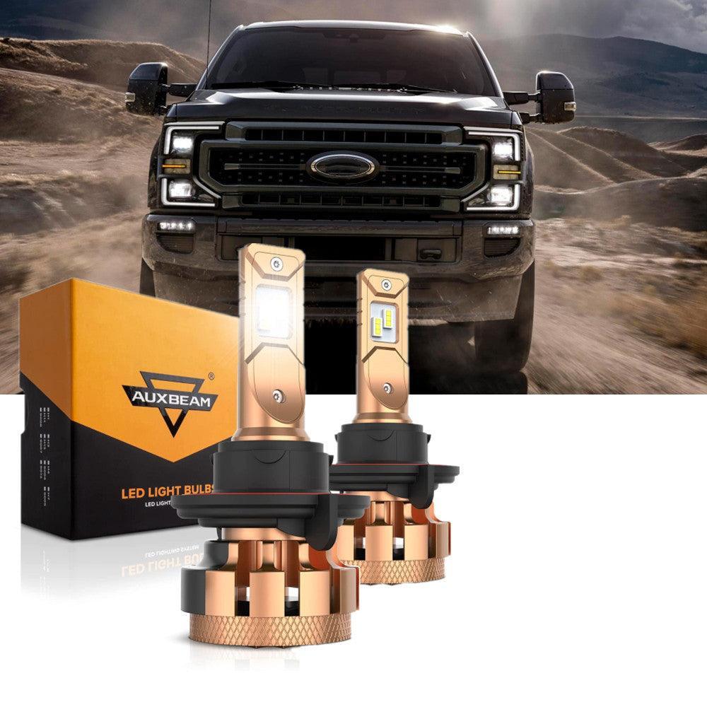 For 2005-2020 Ford F350 Super Duty F-16 Plus Series H13 Built-in Canbus Automotive Grade 14000LM LED Light Bulbs High Low Beam Bundle - Image 10