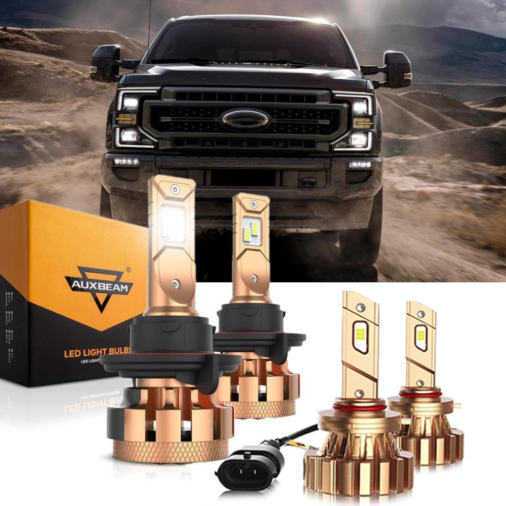 For 2005-2020 Ford F350 Super Duty F-16 Plus Series H13 Built-in Canbus Automotive Grade 14000LM LED Light Bulbs High Low Beam Bundle - Image 11