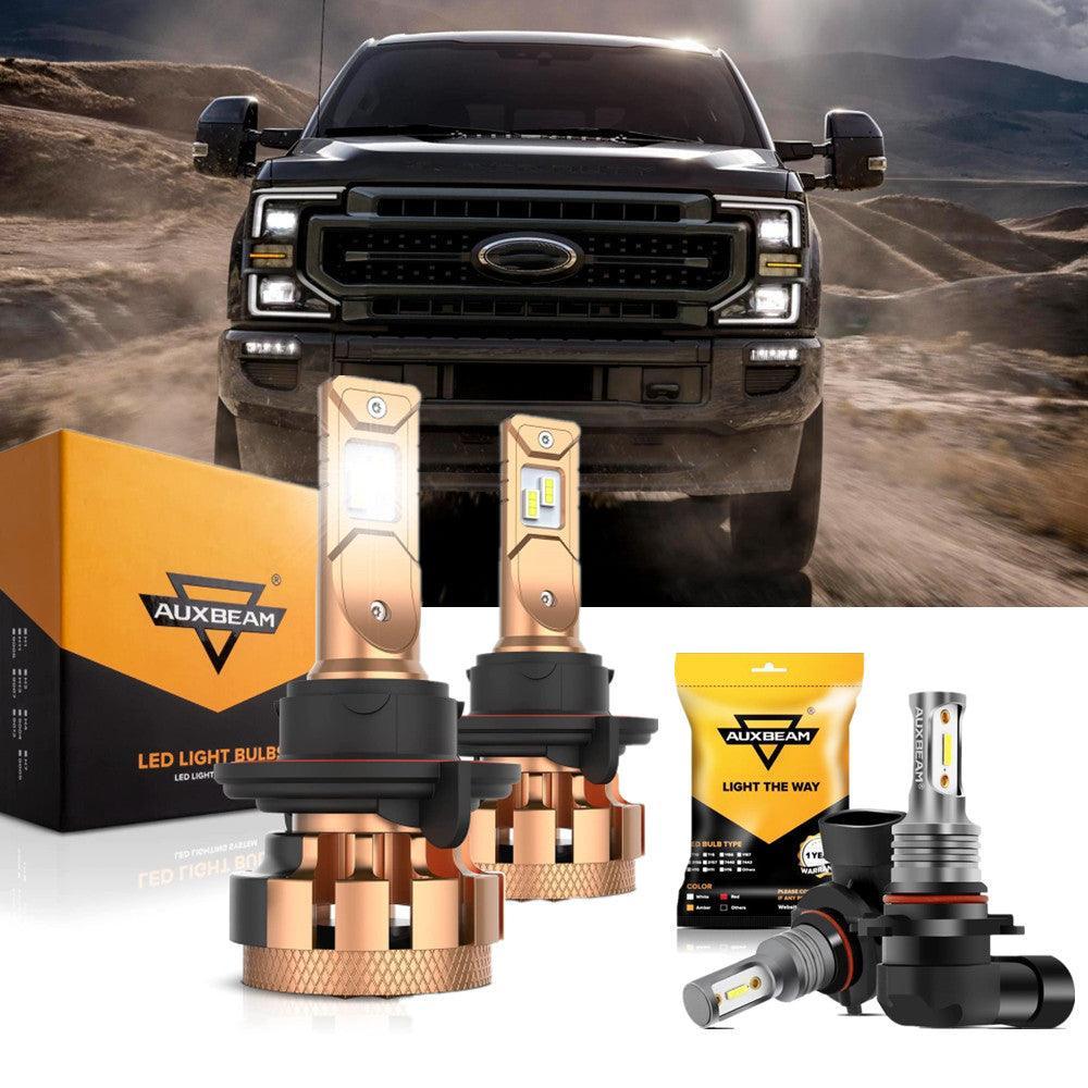 For 2005-2020 Ford F350 Super Duty F-16 Plus Series H13 Built-in Canbus Automotive Grade 14000LM LED Light Bulbs High Low Beam Bundle - Image 14