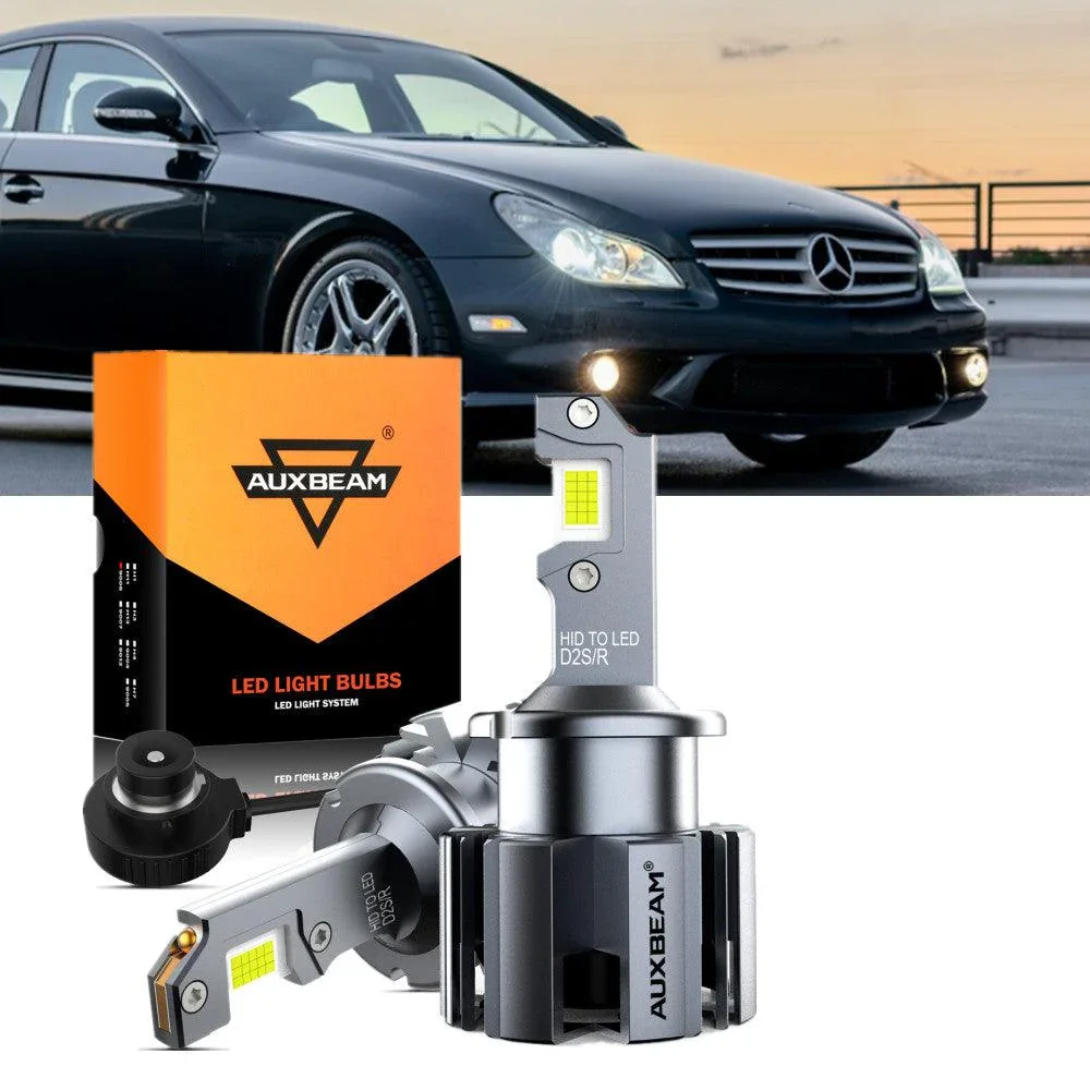 For 2006 Mercedes-Benz CLS55 AMG with HID headlamps LED Light Bulbs High Low Beam Bundle - Image 15