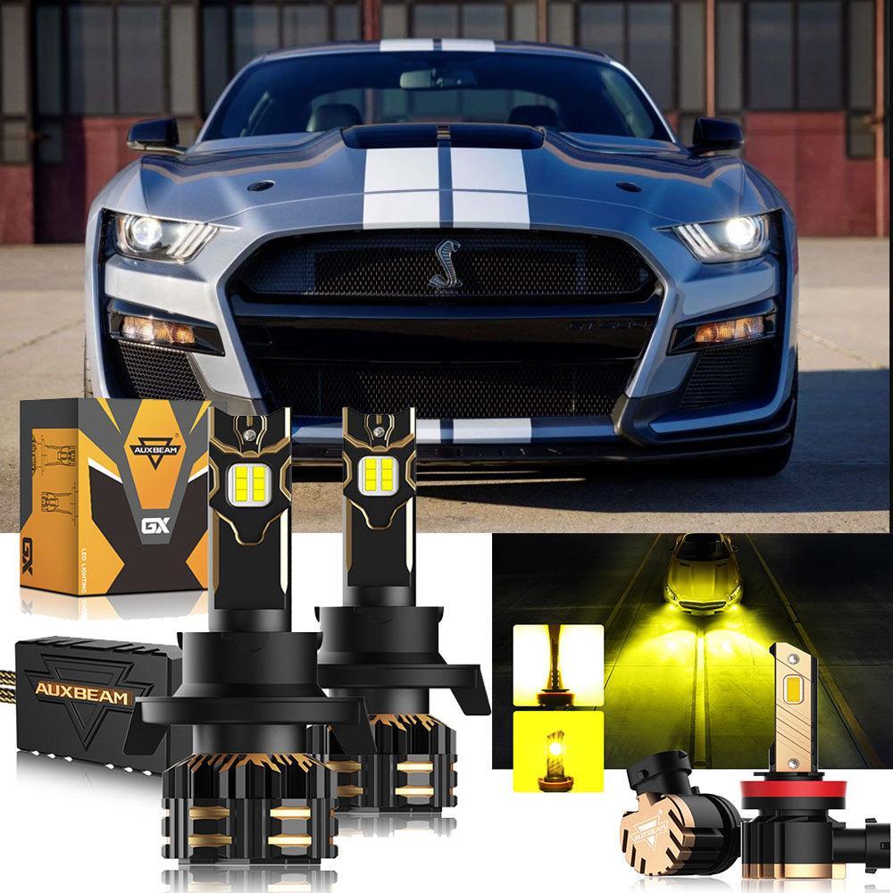 For 2007-2012 Ford Mustang Base, Bulb H13 LED Headlight Bulbs - Image 11