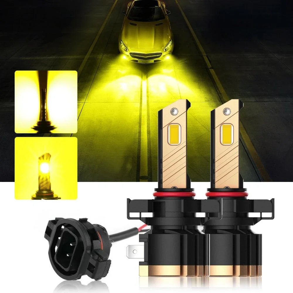 For 2007-2012 GMC Acadia F-16 Plus Series Built-in Canbus Automotive Grade 14000LM LED Light Bulbs High Low Beam Bundle - Image 14