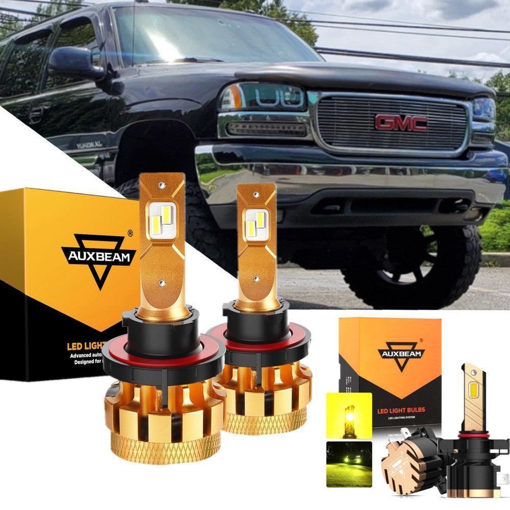 For 2007-2013 Yukon XL 2500 F-16 Plus Series Built-in Canbus Automotive Grade 14000LM LED Light Bulbs High Low Beam Bundle - Image 2