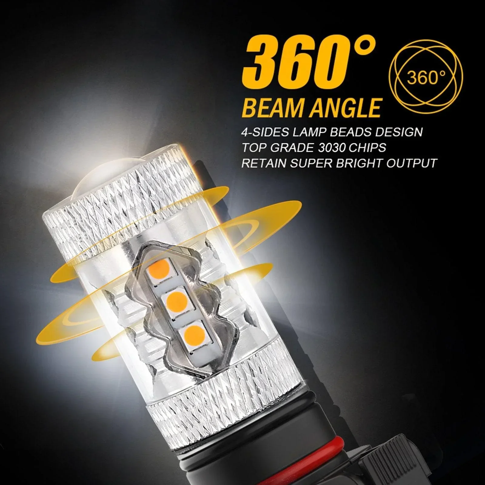 FOR 2007-2019 Chevrolet Silverado 1500 2500 3500 9005+H11+5202 High Low Beam Fog Light Combo F-16 Plus Series Automotive Grade 28000LM LED Light Bulbs - Image 10