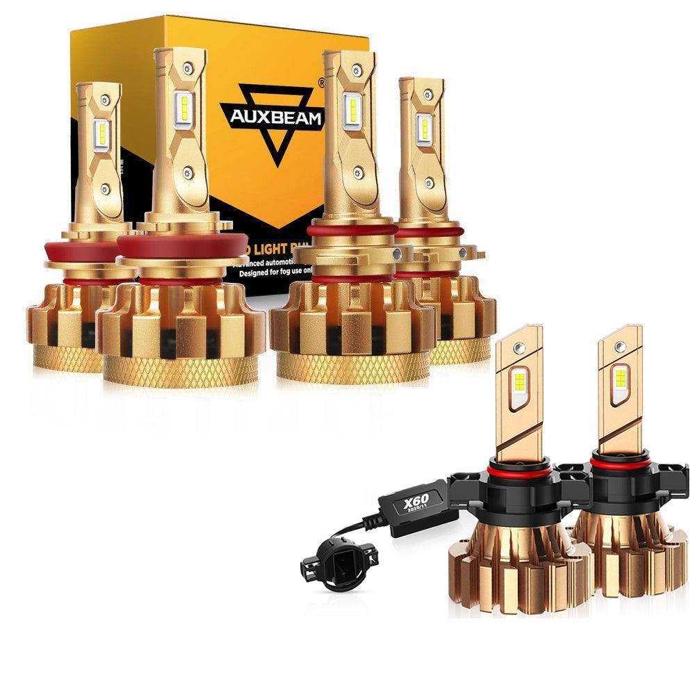 For 2007 Chevrolet Silverado 3500 F-16 Plus Series Built-in Canbus Automotive Grade 14000LM LED Light Bulbs High Low Beam Bundle - Image 16
