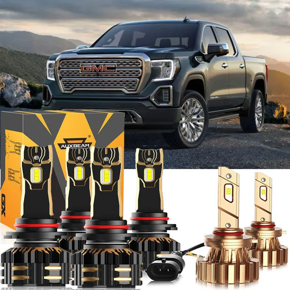 For 2007 GMC Sierra 1500 Classic 9005 LED Headlight Bulbs Bundle - Image 21