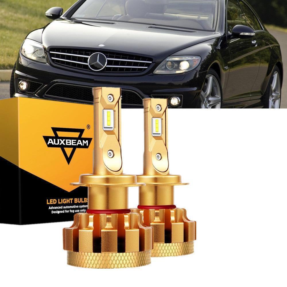 For 2008-2009 Mercedes-Benz CL63 AMG with HID headlamps LED Light Bulbs High Low Beam Bundle - Image 2