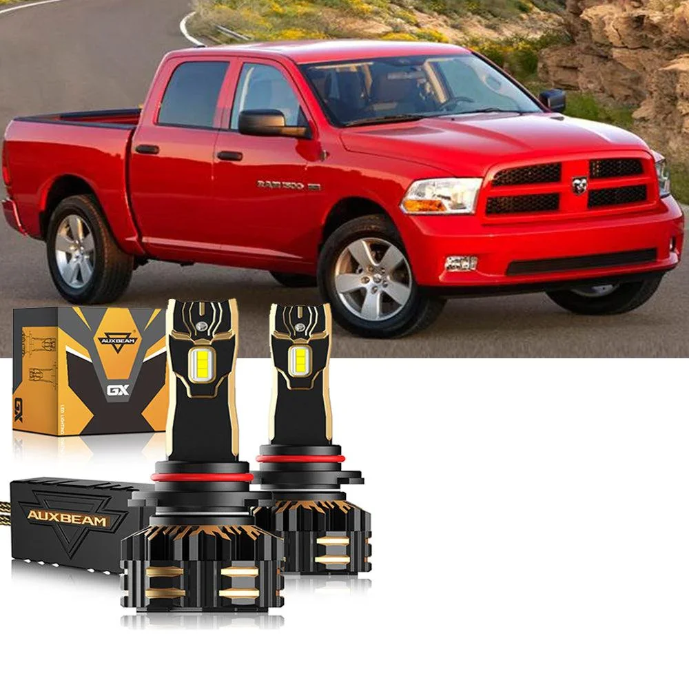 For 2011-2012 Ram 1500 (with 4 headlamps) 9005 H13 LED Headlight Bulbs Bundle - Image 14