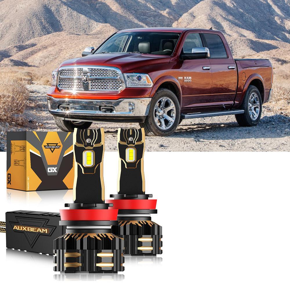 For 2013 Ram 1500 (Without Projector-Type Headlamps) 9005 H11 LED Headlight Bulbs Bundle - Image 16