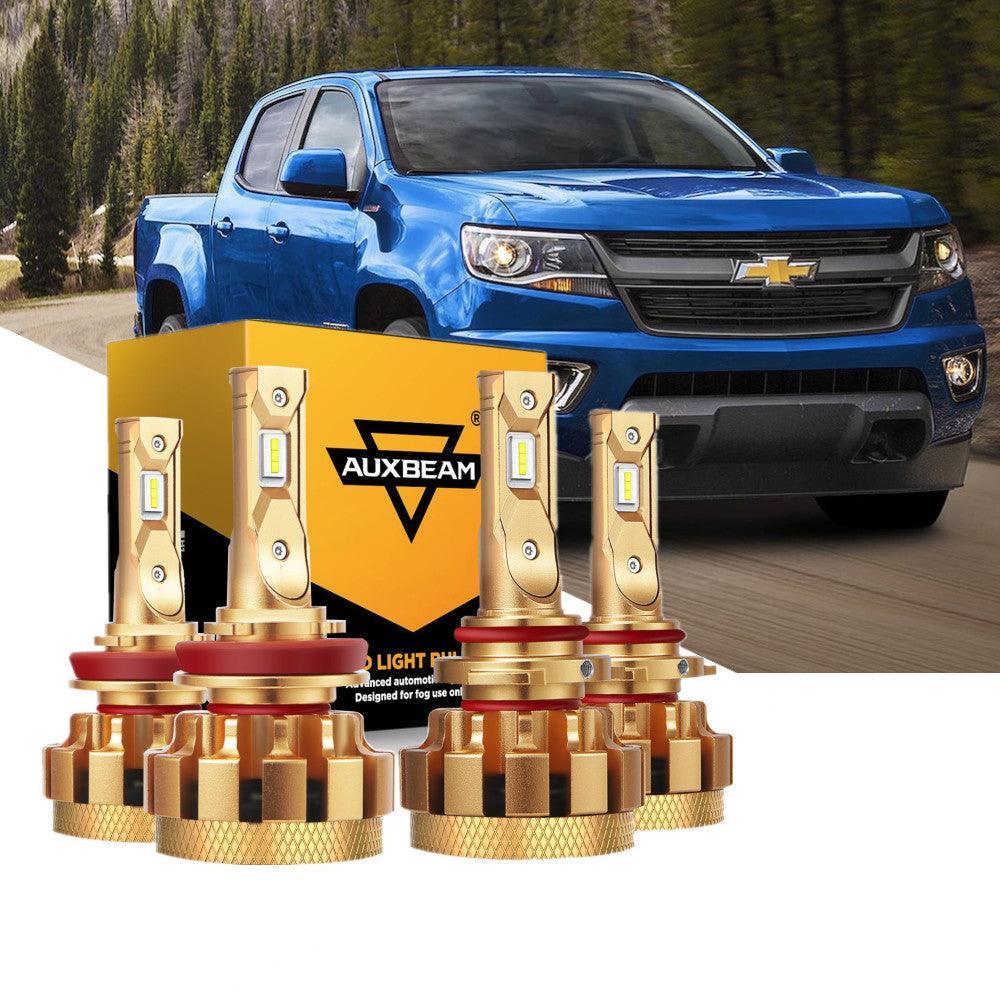 For 2015-2019 Chevrolet Colorado F-16 Plus Series Built-in Canbus Automotive Grade 14000LM LED Light Bulbs High Low Beam Bundle - Image 11