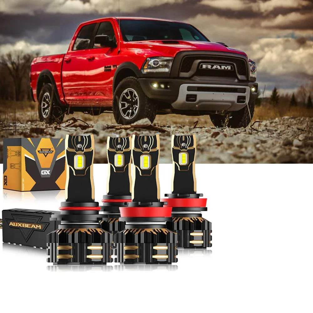 For 2016-2017 Ram 1500 ( without projector-type headlights) 9005 H11 LED Headlight Bulbs Bundle - Image 14