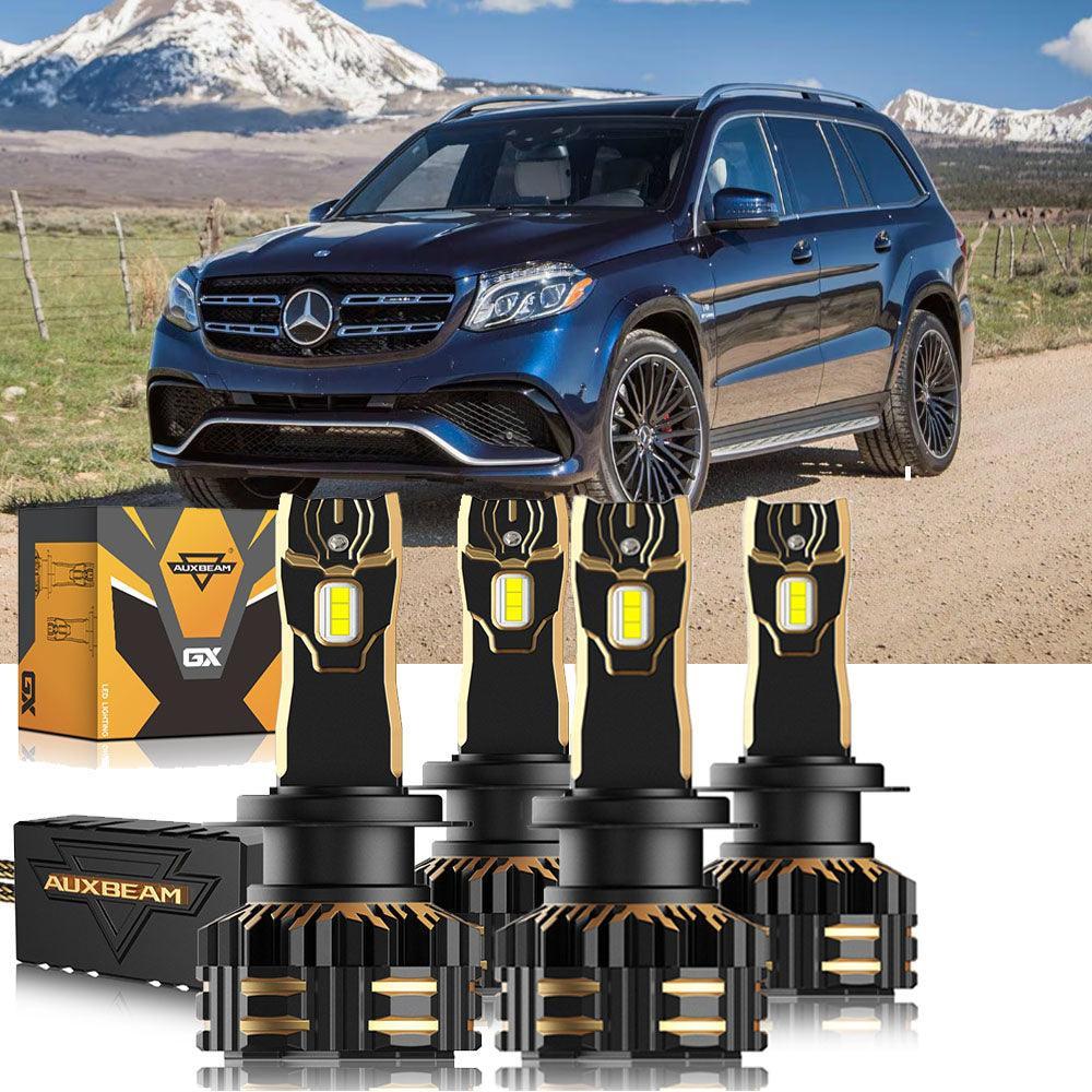 For 2017-2019 Mercedes Benz GLS450 H7 LED Headlight Bulbs - Image 11