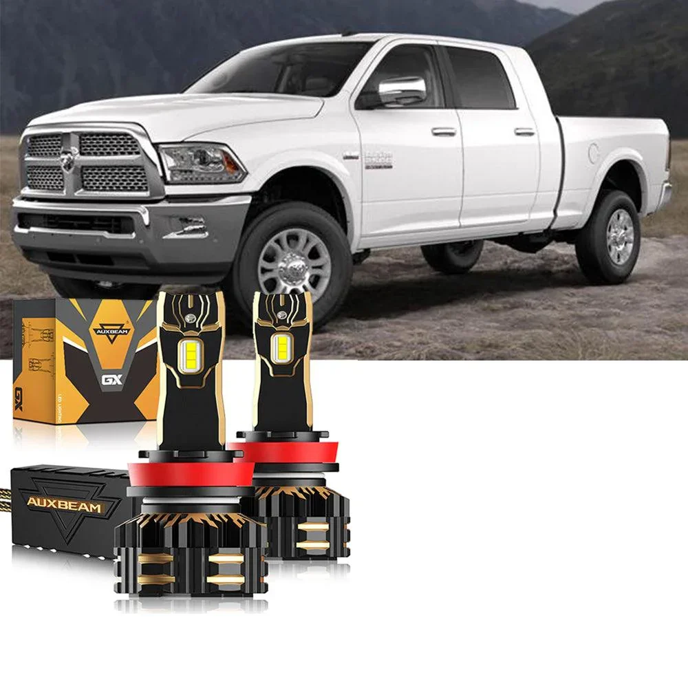 For 2018-2019 Ram 2500 (without projector-type headlights) 9005 h11 LED Headlights Bulbs Bundle - Image 16