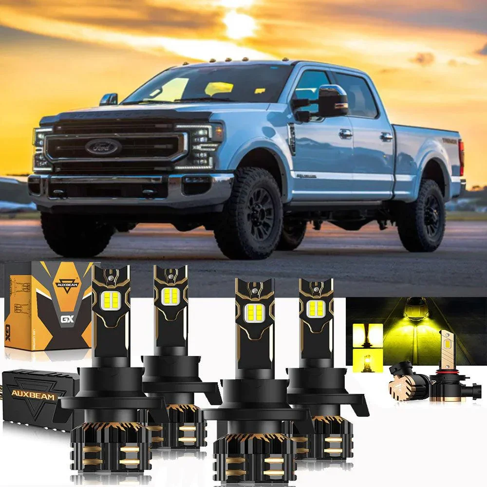 For 2020 Ford F-250 Super Duty H13 LED Headlight Bulbs Bundle - Image 11