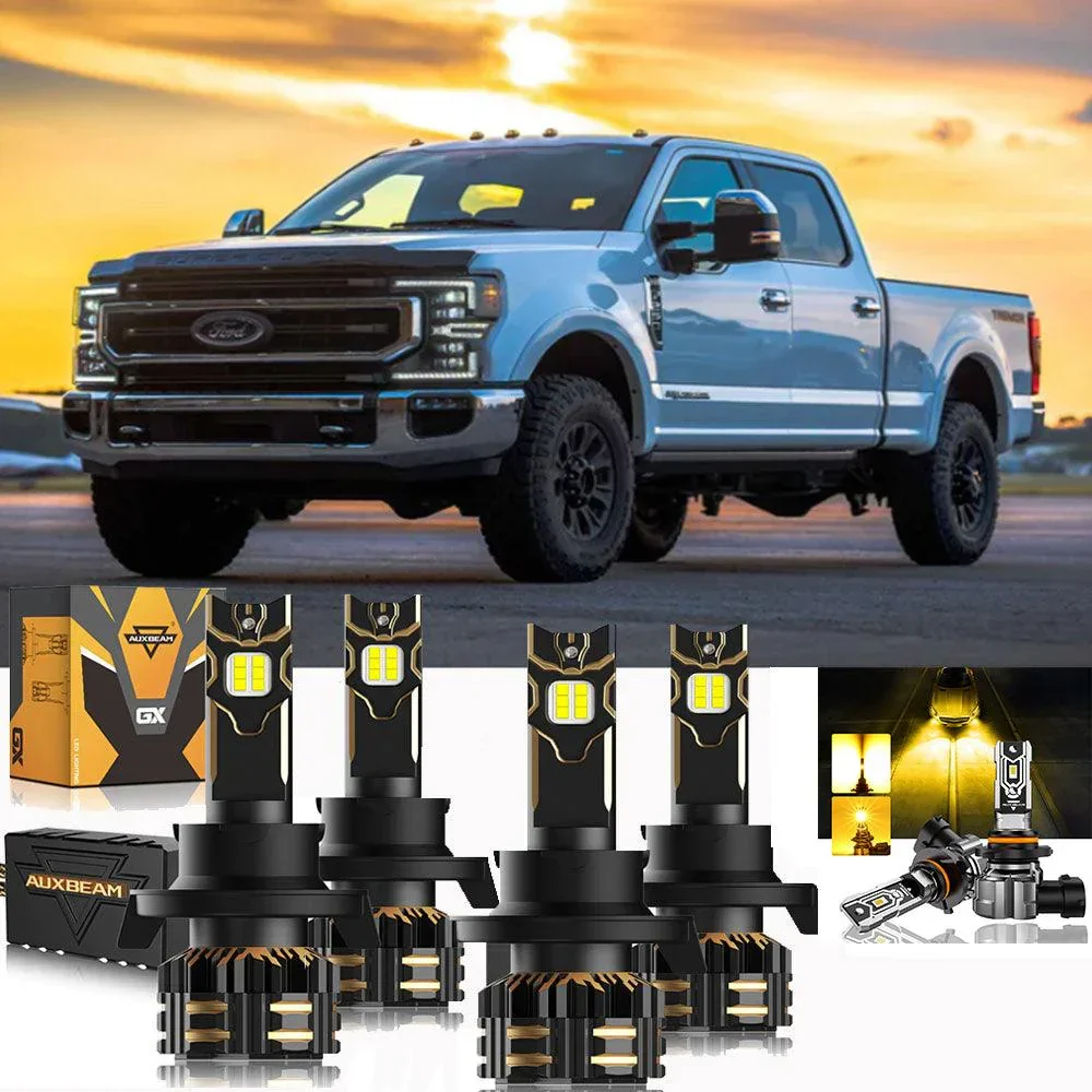 For 2020 Ford F-250 Super Duty H13 LED Headlight Bulbs Bundle - Image 25