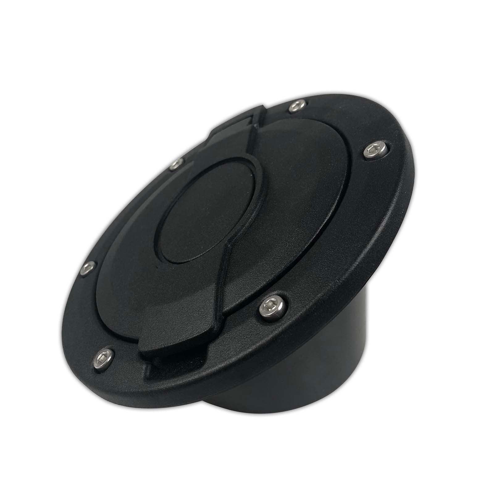 Fuel Tank Cover Gas Fuel Filler Door Cover Fit for Jeep Wrangler JK 2007-2017 - Image 4