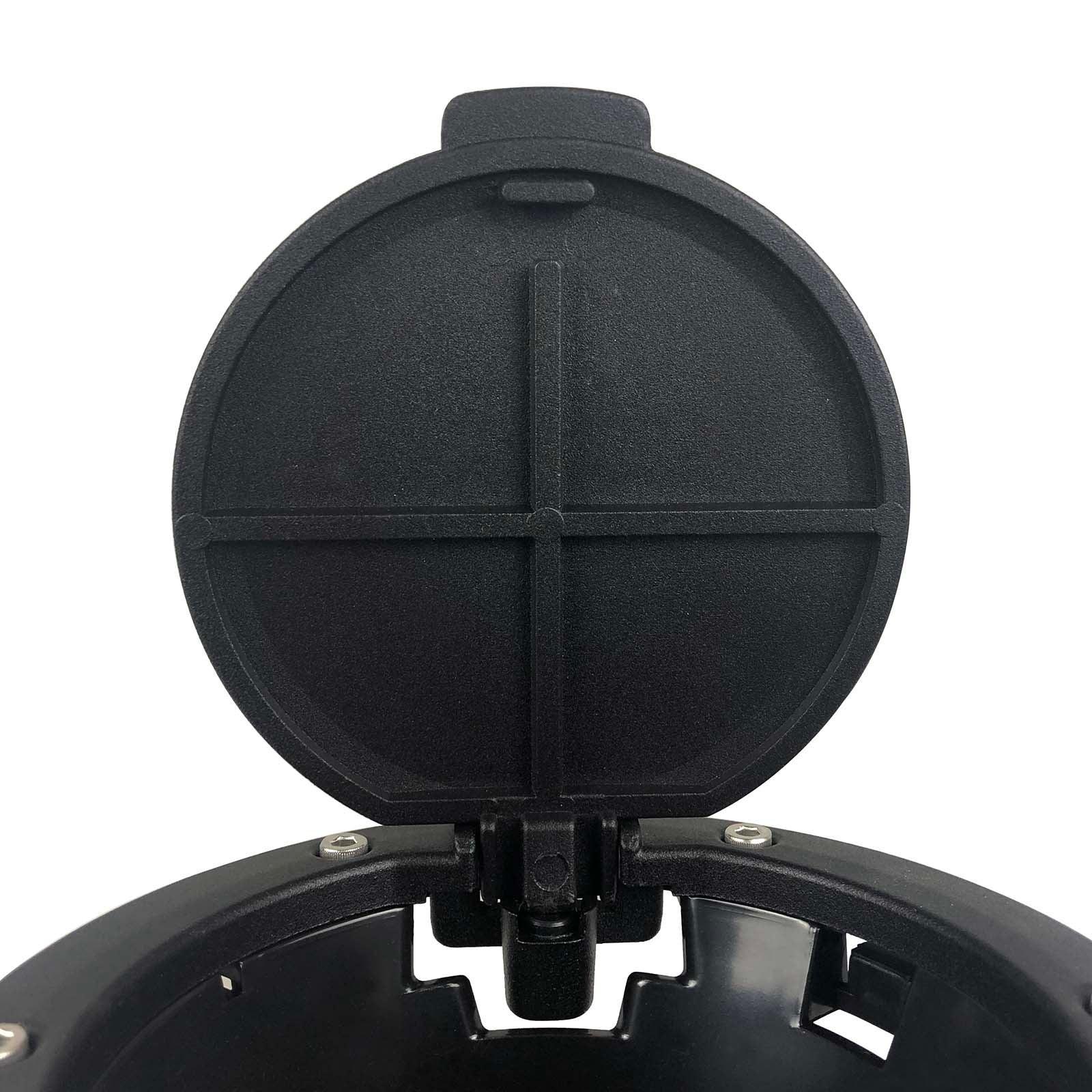 Fuel Tank Cover Gas Fuel Filler Door Cover Fit for Jeep Wrangler JK 2007-2017 - Image 5