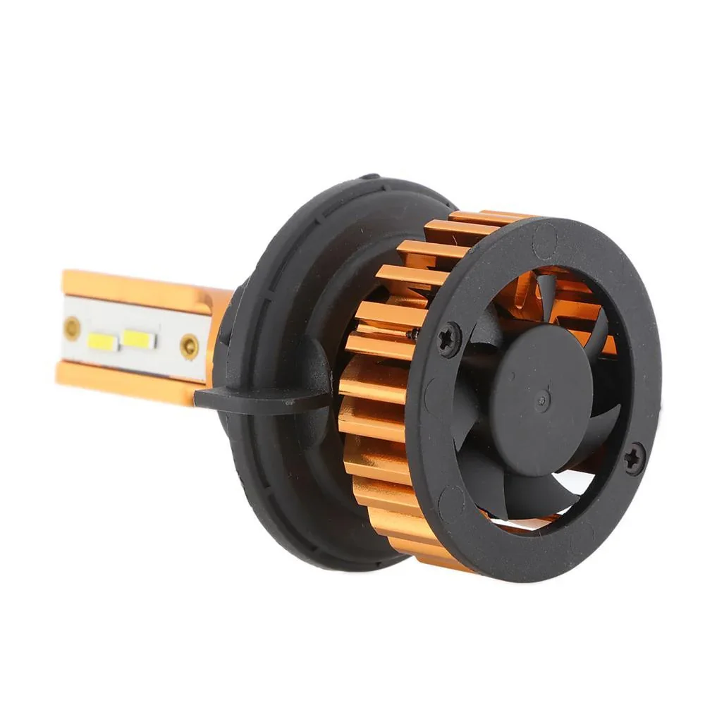 H13 LED Headlight Bulbs 52W 10000LM F2 Series Mini Size 6500K Cool White |  2 Bulbs - Image 5