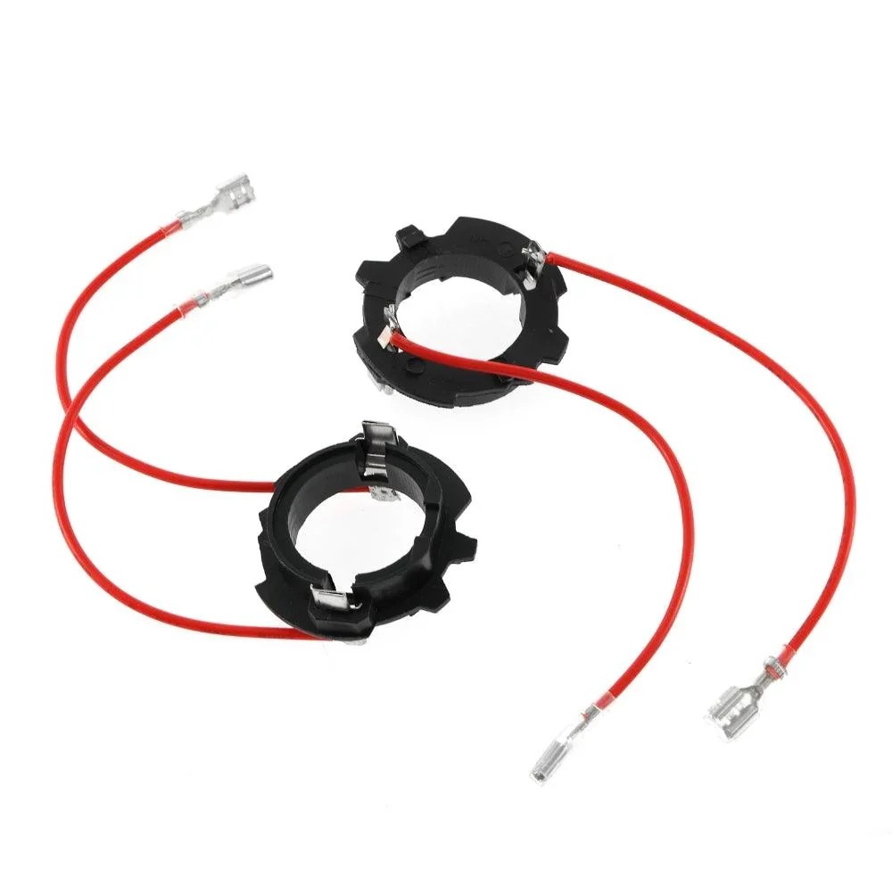 (2pcs/set) KP-119A H7 LED light Bulbs Base Holders fit for Golf 5 Jetta - Image 6