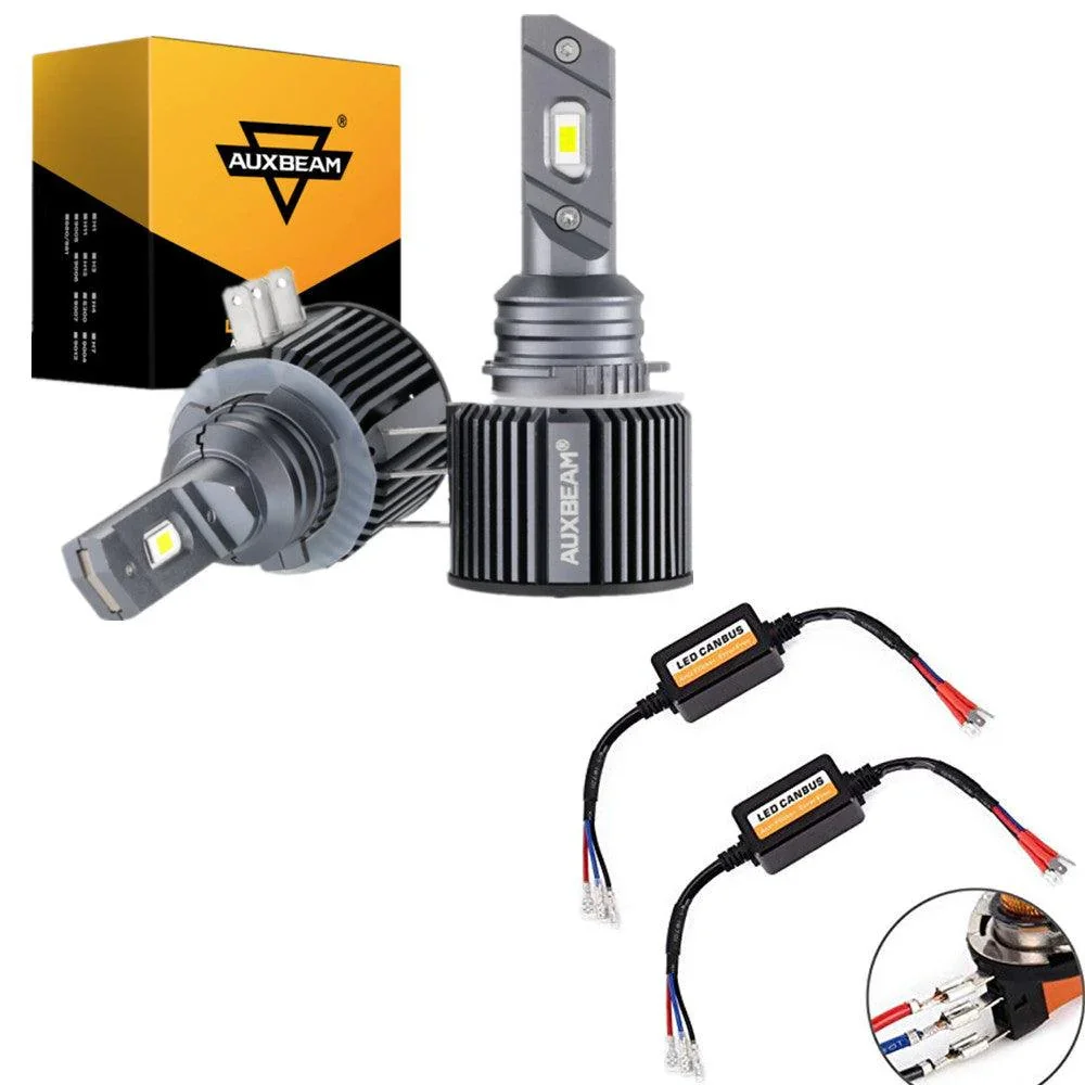 H15 LED Headlight Bulbs 70W 14000LM High Beam Daytime Running 6500K Cool White | 2 Bulbs - Image 10