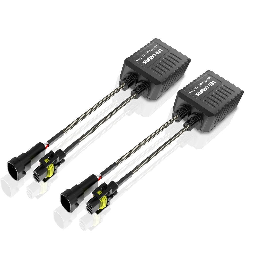 H11/H9/H8 C20-Model Decoder-Pro Enhanced Led Headlight Bulbs Canbus Decoder Harness Resistor Conversion Kit 2pcs/set - Image 9