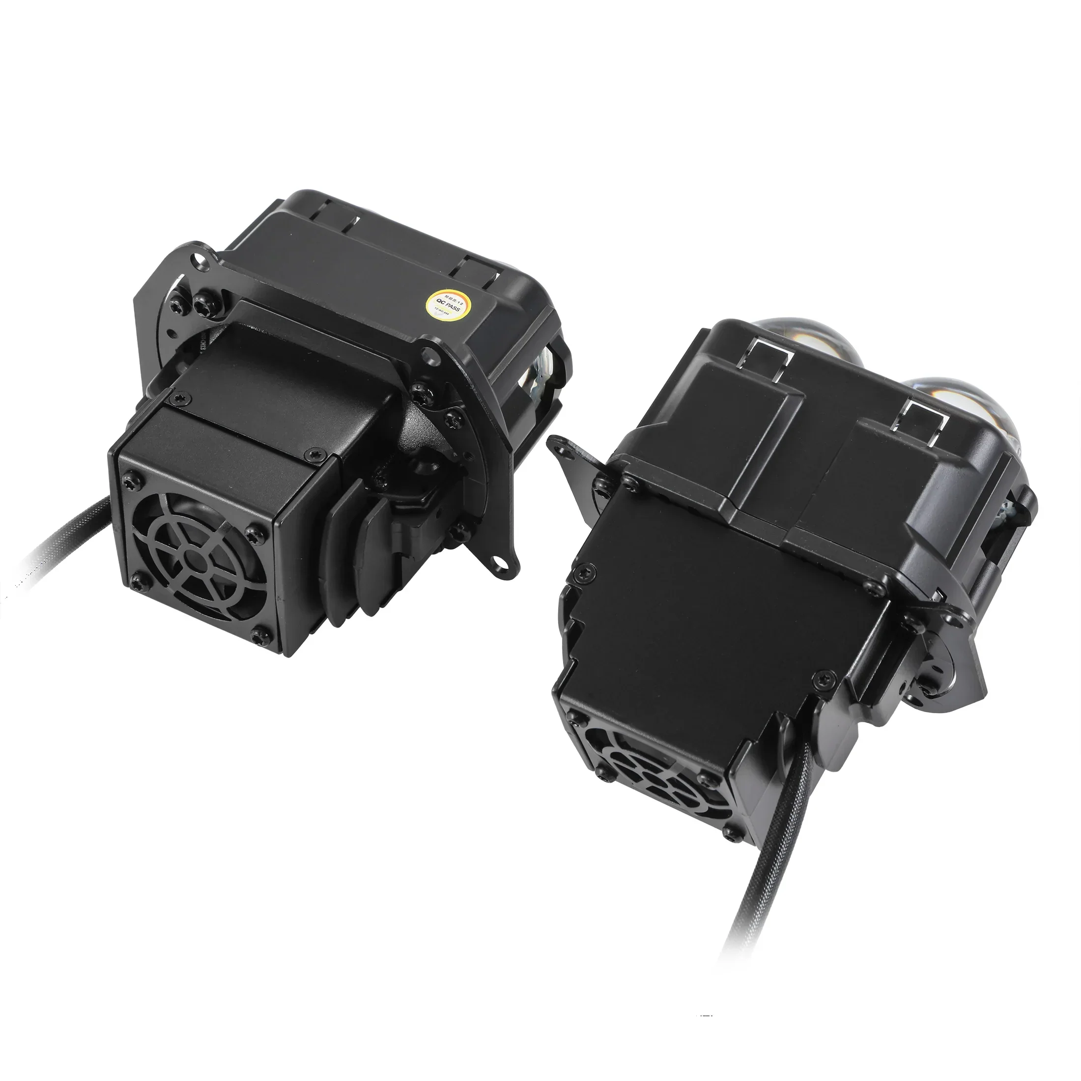 🆕3.5 inch 132W Hyperbolic Rectangular Bi-LED Projector Lens Headlight K9 Series, Retrofit Cutting Installation for Cars | 2pcs/Set - Image 16