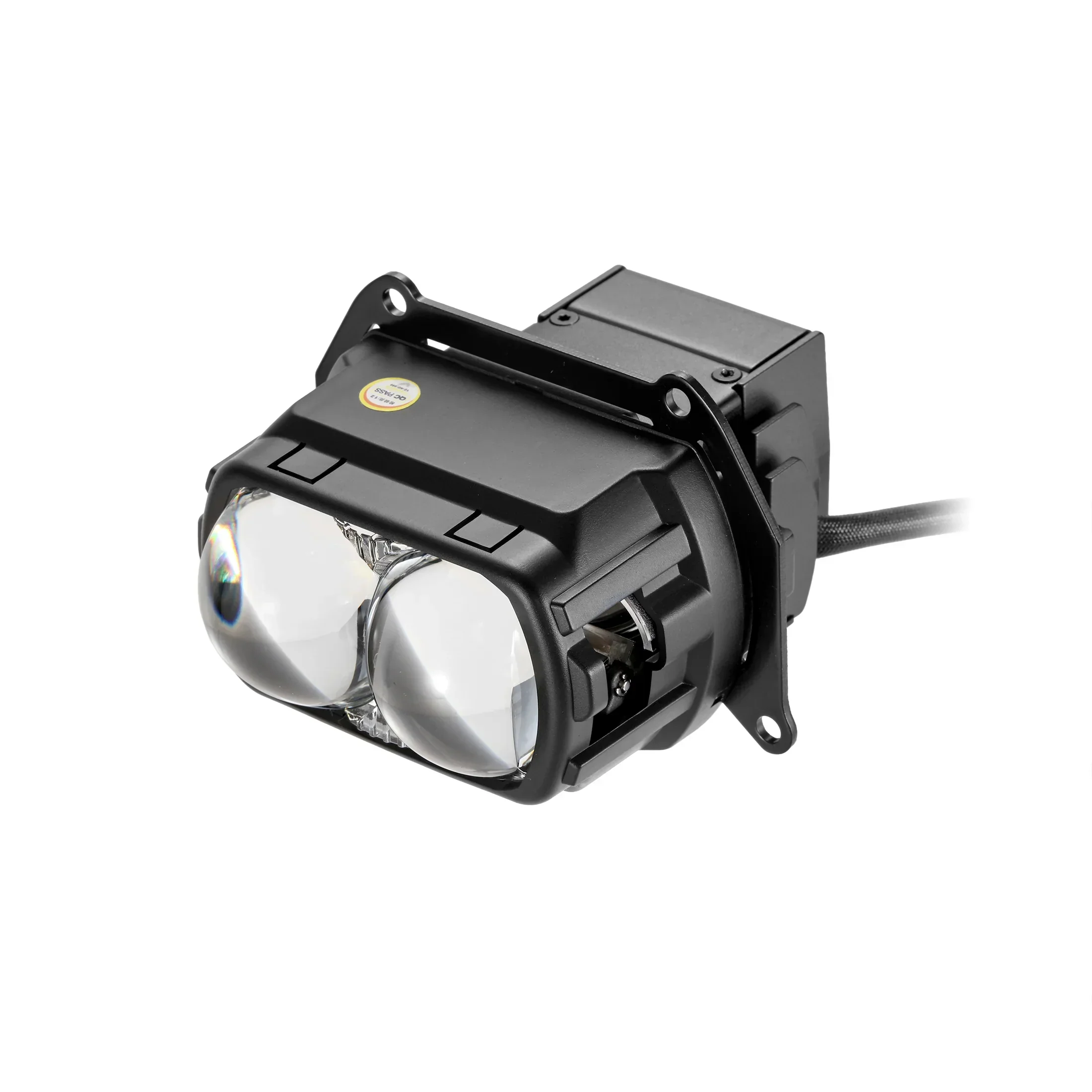 🆕3.5 inch 132W Hyperbolic Rectangular Bi-LED Projector Lens Headlight K9 Series, Retrofit Cutting Installation for Cars | 2pcs/Set - Image 4