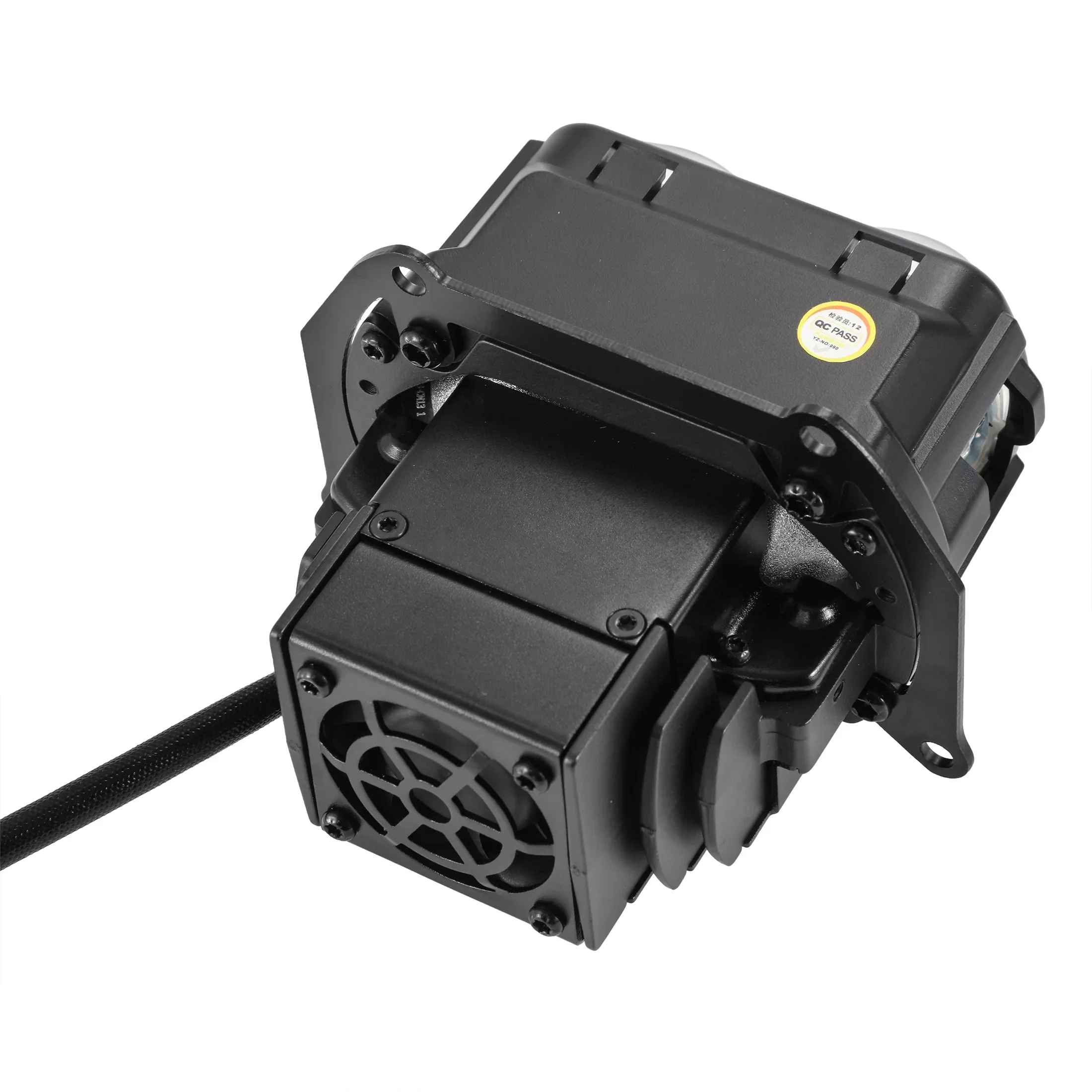 🆕3.5 inch 132W Hyperbolic Rectangular Bi-LED Projector Lens Headlight K9 Series, Retrofit Cutting Installation for Cars | 2pcs/Set - Image 5