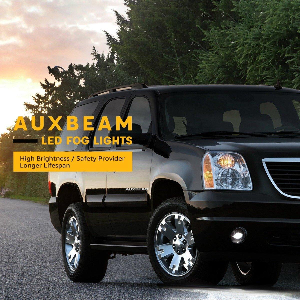 (2pcs/set) 24W Round Black LED Fog Lights 5202 for GMC Canyon 2015 2016 2017 2018 - Image 7