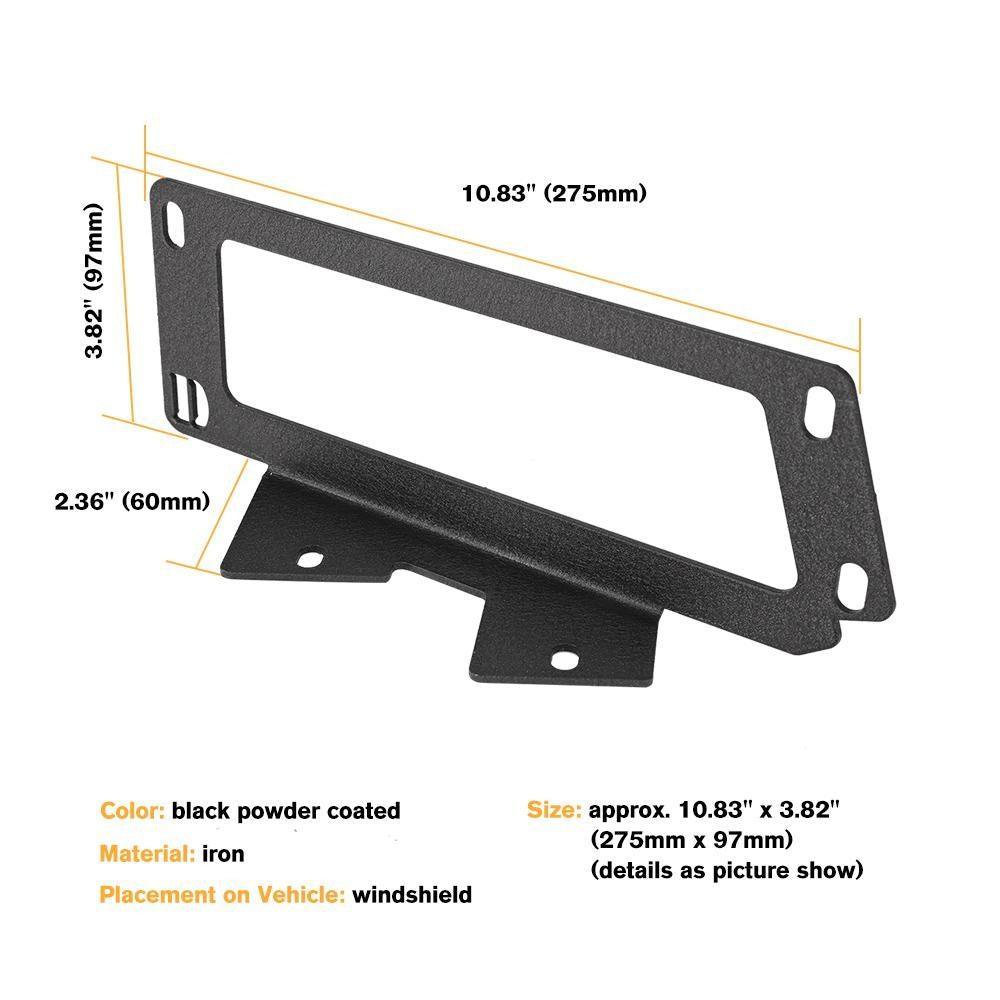 3 Inch LED Pods Lights with Additional Amber Covers & Dual Fog lights Hidden Bumper Mount Bracket for Dodge Ram 2500 3500 2010-2017 - Image 13
