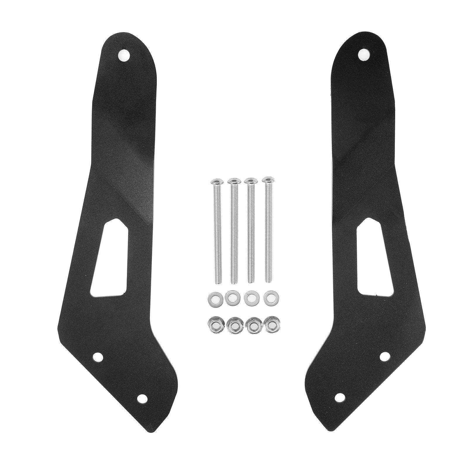 50 Inch 6 Modes Curved LED Light Bars & LED Light Bar Mounting Bracket Combo for Can-am Maverick X3 - Image 9