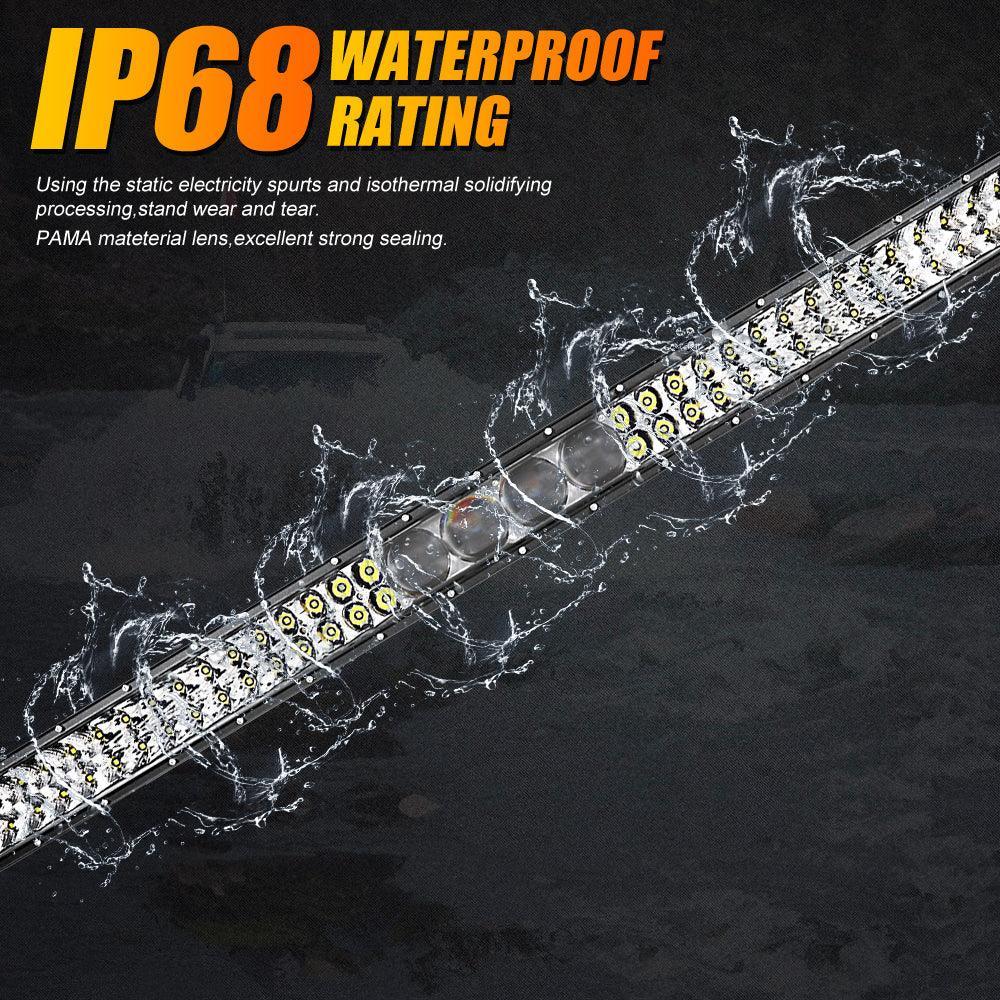42 Inch 5D-PRO Series LED Light Bar & Car Roof Windshield LED Light Bar Mounting Bracket for 2014-2019 Can-Am Commander 1000 800 Models - Image 7