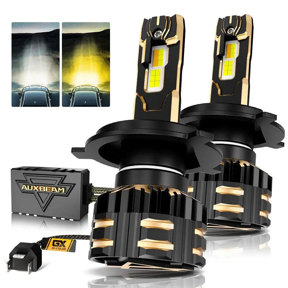 High Power & Brightness GX Bi-Color Series 25000LM 110W LED Headlight Bulbs Dual Color Switchback - Image 13