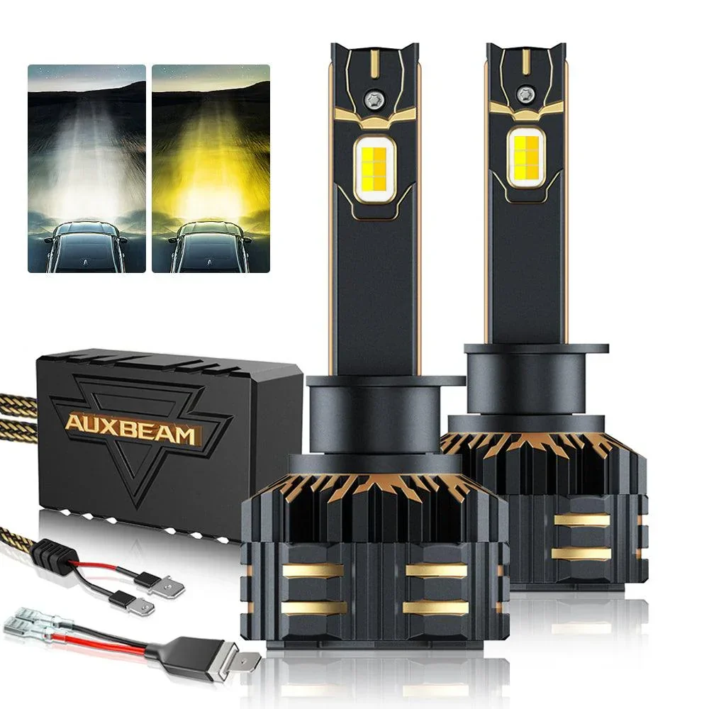 High Power & Brightness GX Bi-Color Series 25000LM 110W LED Headlight Bulbs Dual Color Switchback - Image 14