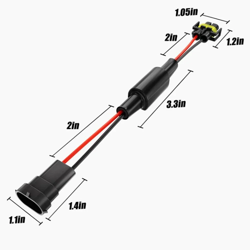 H11 C15-Model Decoder Enhanced LED DRL Fog Light Canbus Load Resistor Conversion Kit 2pcs/Set - Image 11