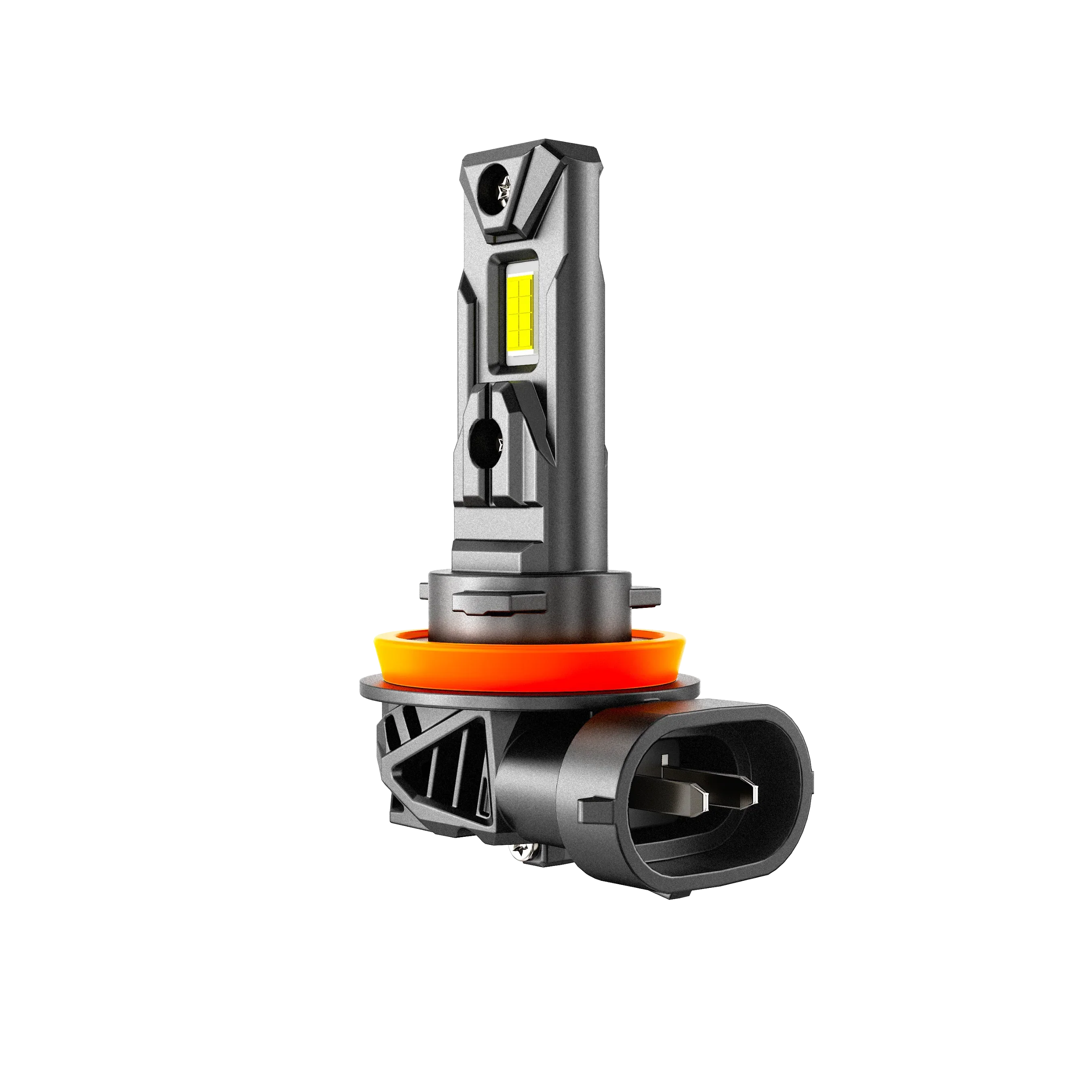🆕H11/H9/H8 LED Headlight Bulb 90W 22000LM Q26S Series 1:1 Same OEM Size 6500K Cool White | 2 Bulbs - Image 3