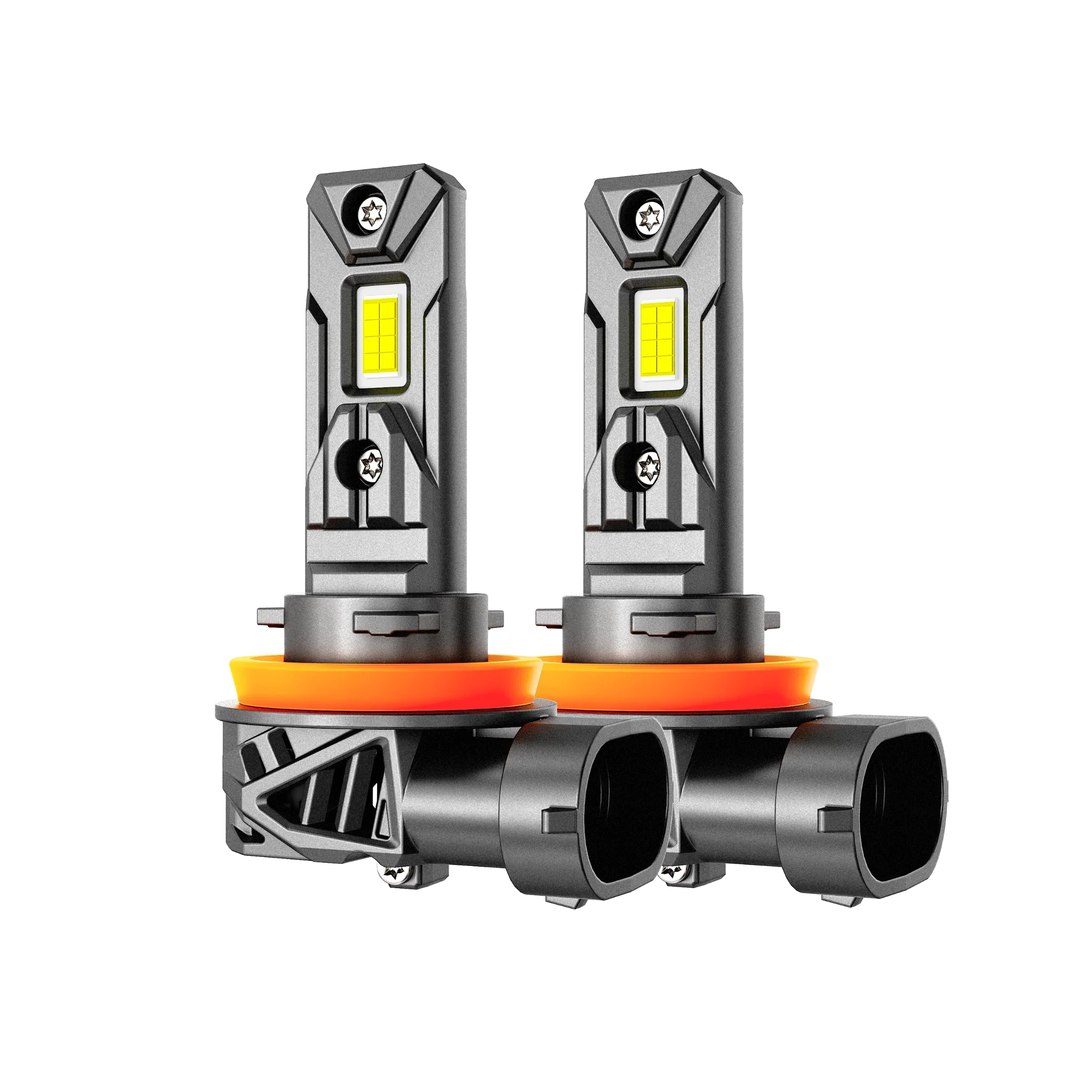 🆕H11/H9/H8 LED Headlight Bulb 90W 22000LM Q26S Series 1:1 Same OEM Size 6500K Cool White | 2 Bulbs - Image 9