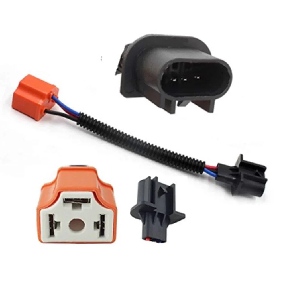 H13 Male to H4 Female Adapter Wiring Harness Connector Headlight Conversion for Headlight/Fog Light 2pcs/Set - Image 3