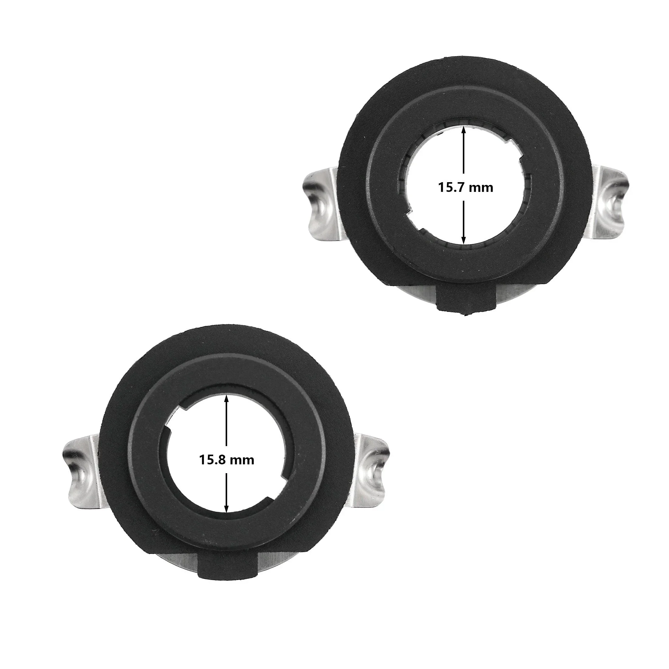 H7 LED Light Adaper Bulbs Base Holders Fit For Volkswagen Tiguan/CC/Benz GLS450/MB C250/W204 4pcs/Set - Image 3